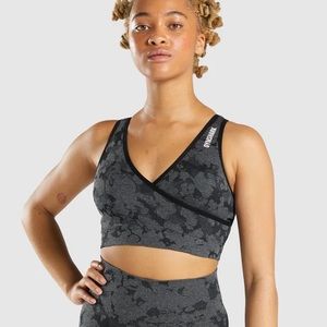 GYMSHARK Adapt Camo Seamless Sports Bra